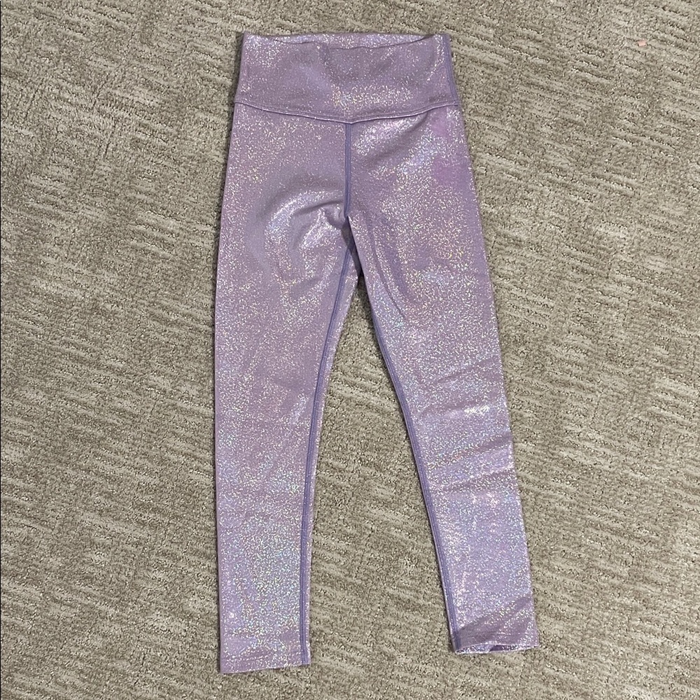 Lola + The Boys Shimmer Lavender Leggings